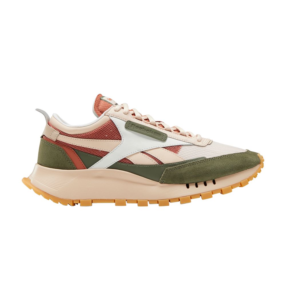 REEBOK KAKAO X CLASSIC LEATHER LEGACY 'SOFT ECRU HUNTER GREEN'