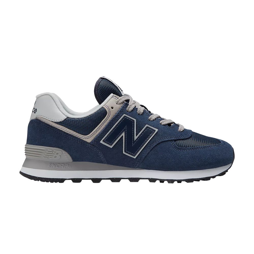 New Balance 574 2E Wide 'Core Pack - Navy' | Blue | Men's Size 7 - ML574EVN-2E