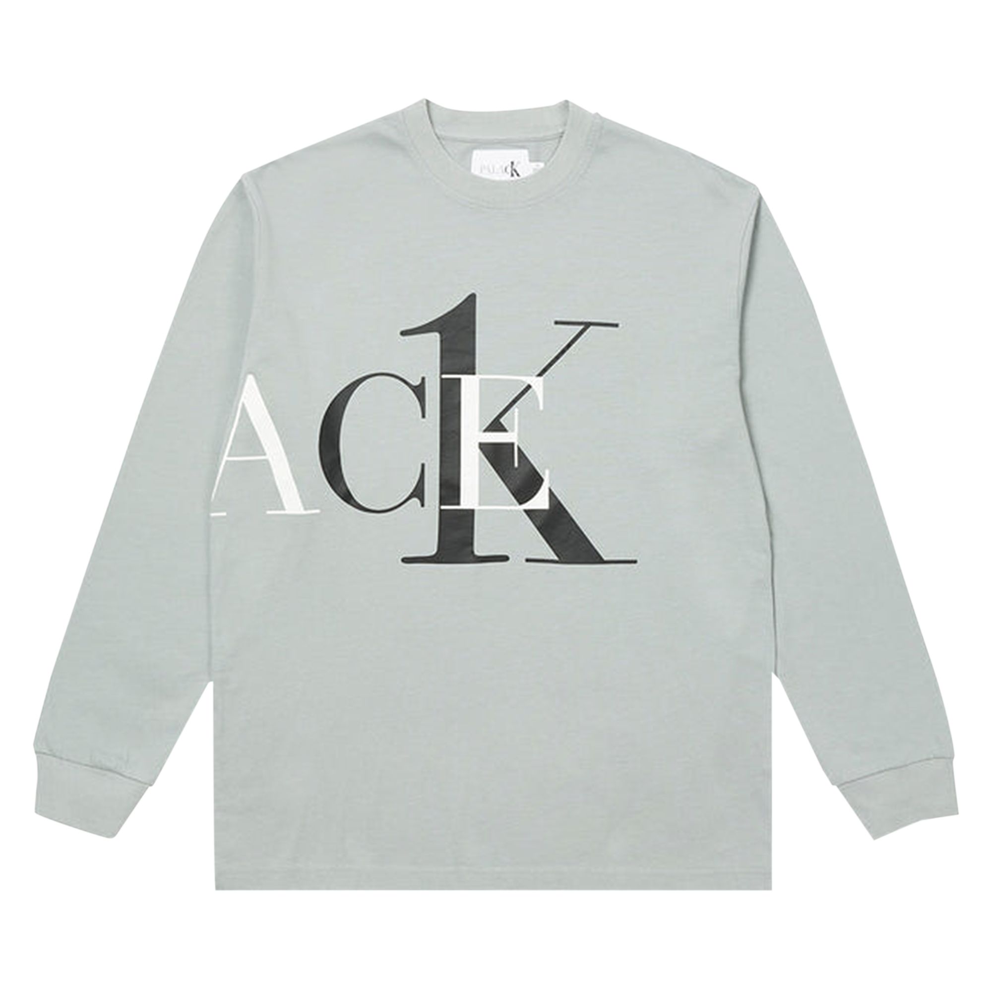 Palace x Calvin Klein Long-Sleeve 'Quarry' | Grey | Men's Size L