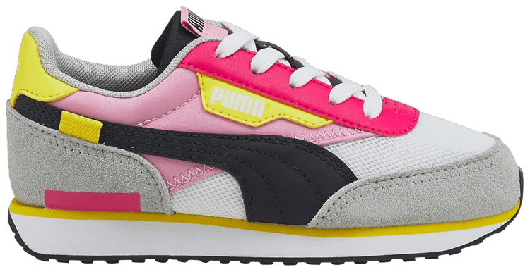Puma Future Rider Splash Little Kid White Prism Pink