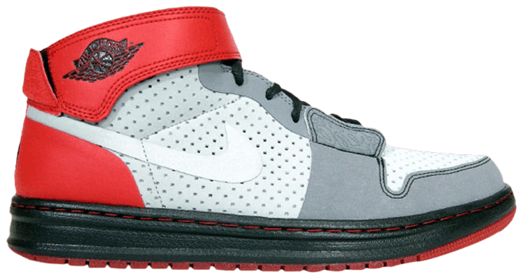 Air Jordan Alpha 1 Silver Varsity Red Graphite