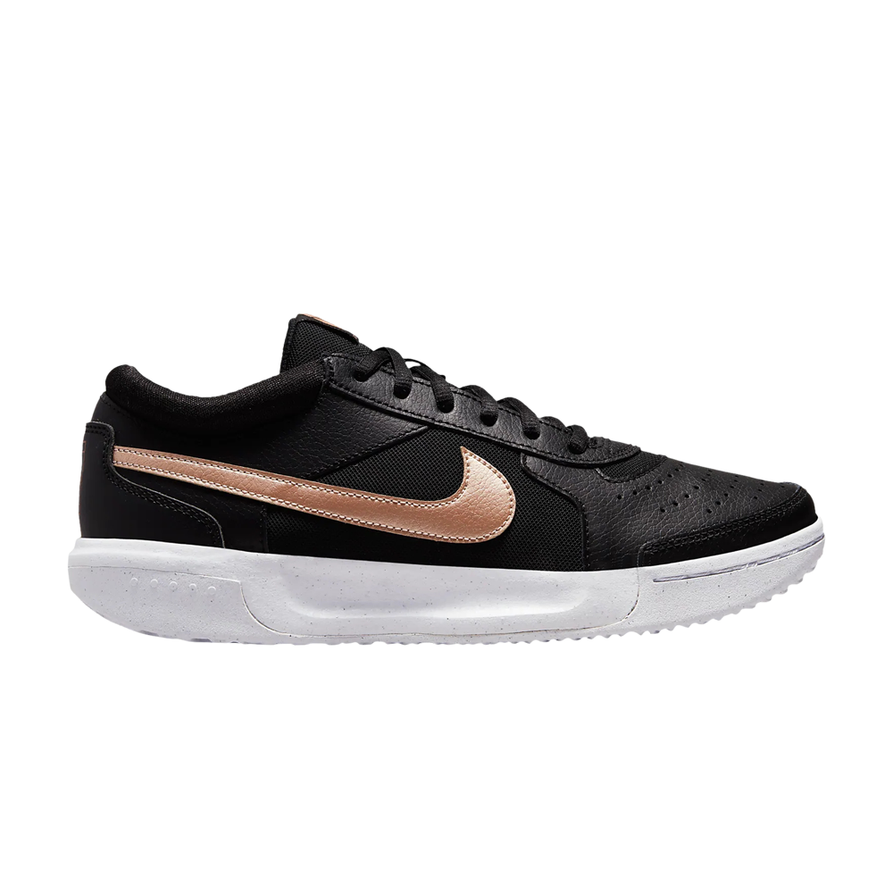 Pre-owned Nike Wmns Court Zoom Lite 3 'black Metallic Red Bronze'