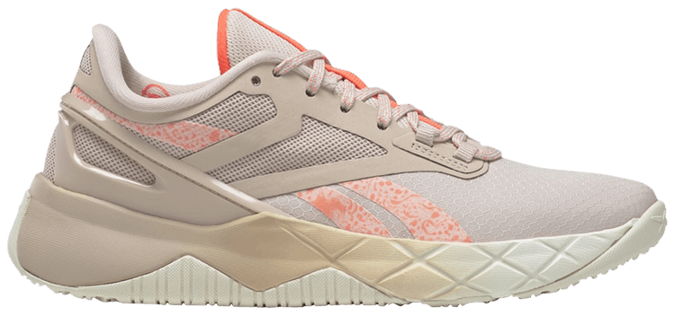Reebok Wmns Nanoflex TR Soft Ecru Orange Flare