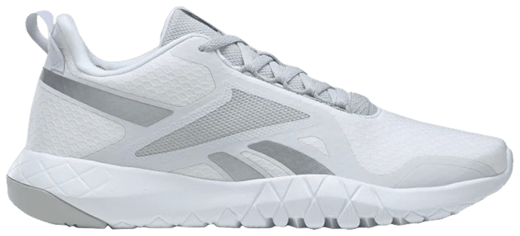 Wmns Flexagon Force 3 White Silver Metallic
