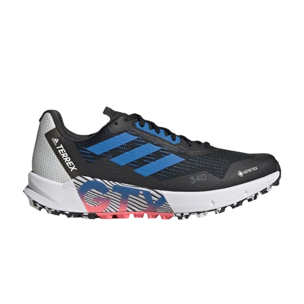 ADIDAS ORIGINALS TERREX AGRAVIC FLOW 2.0 GTX 'BLACK BLUE RUSH TURBO'