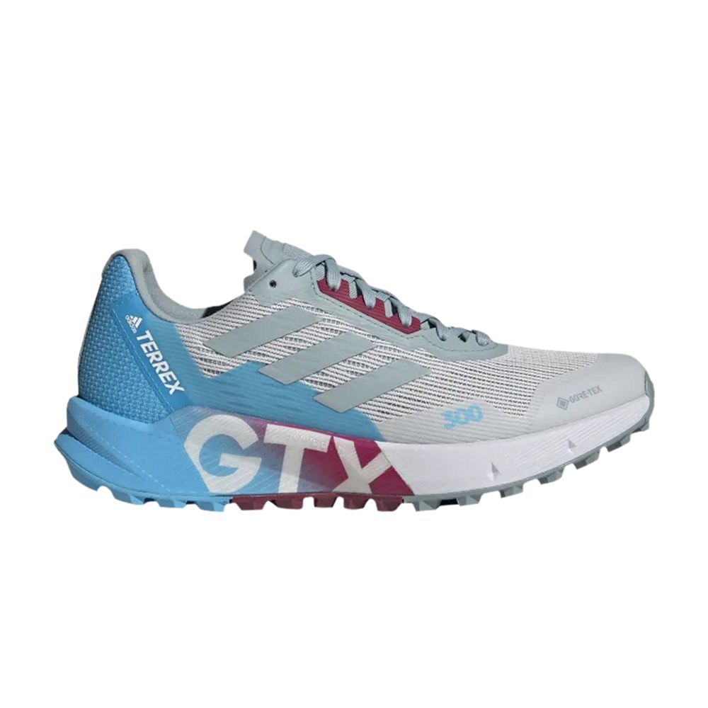 Pre-owned Adidas Originals Wmns Terrex Agravic Flow 2.0 Gtx 'dash Grey Sky Rush'