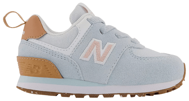 New Balance 574 Toddler Wide Morning Fog Gum