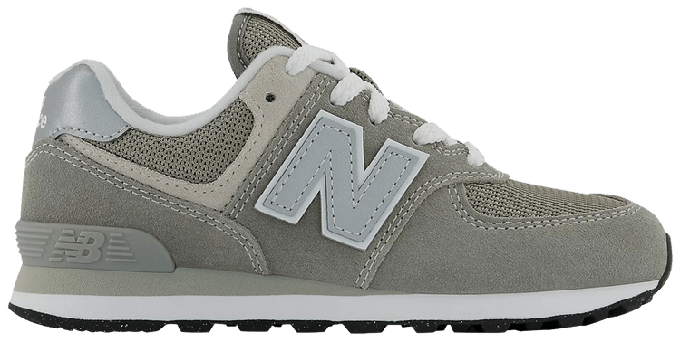 New Balance 574 Little Kid Core Pack   Grey White