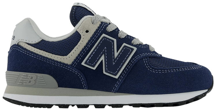 New Balance 574 Little Kid Wide Core Pack   Navy