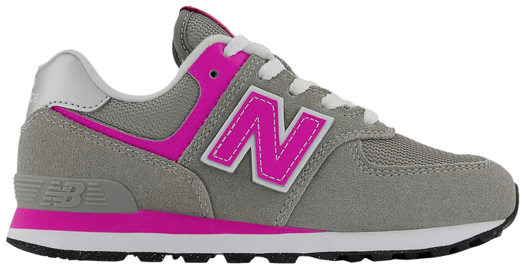New Balance 574 Little Kid Wide Core Pack Grey Pink