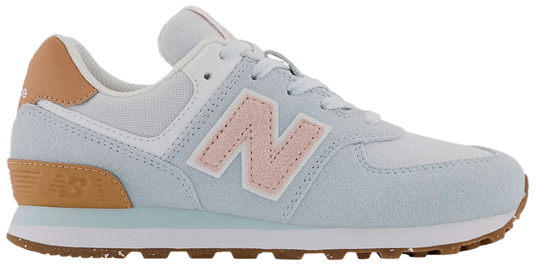 New Balance 574 Little Kid Morning Fog Gum