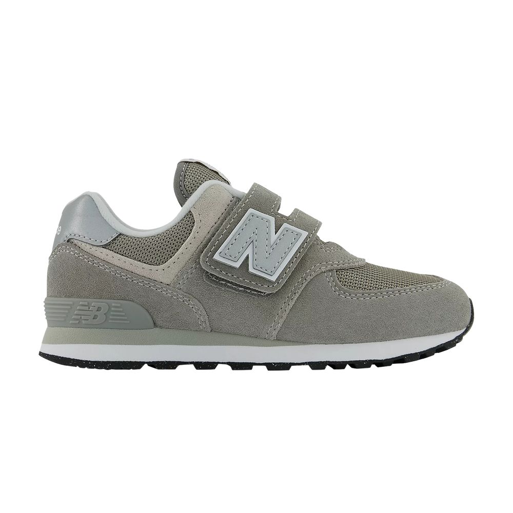 Pre-owned New Balance 574 Hook And Loop Little Kid 'core Pack - Grey White' | Kid's Size 1