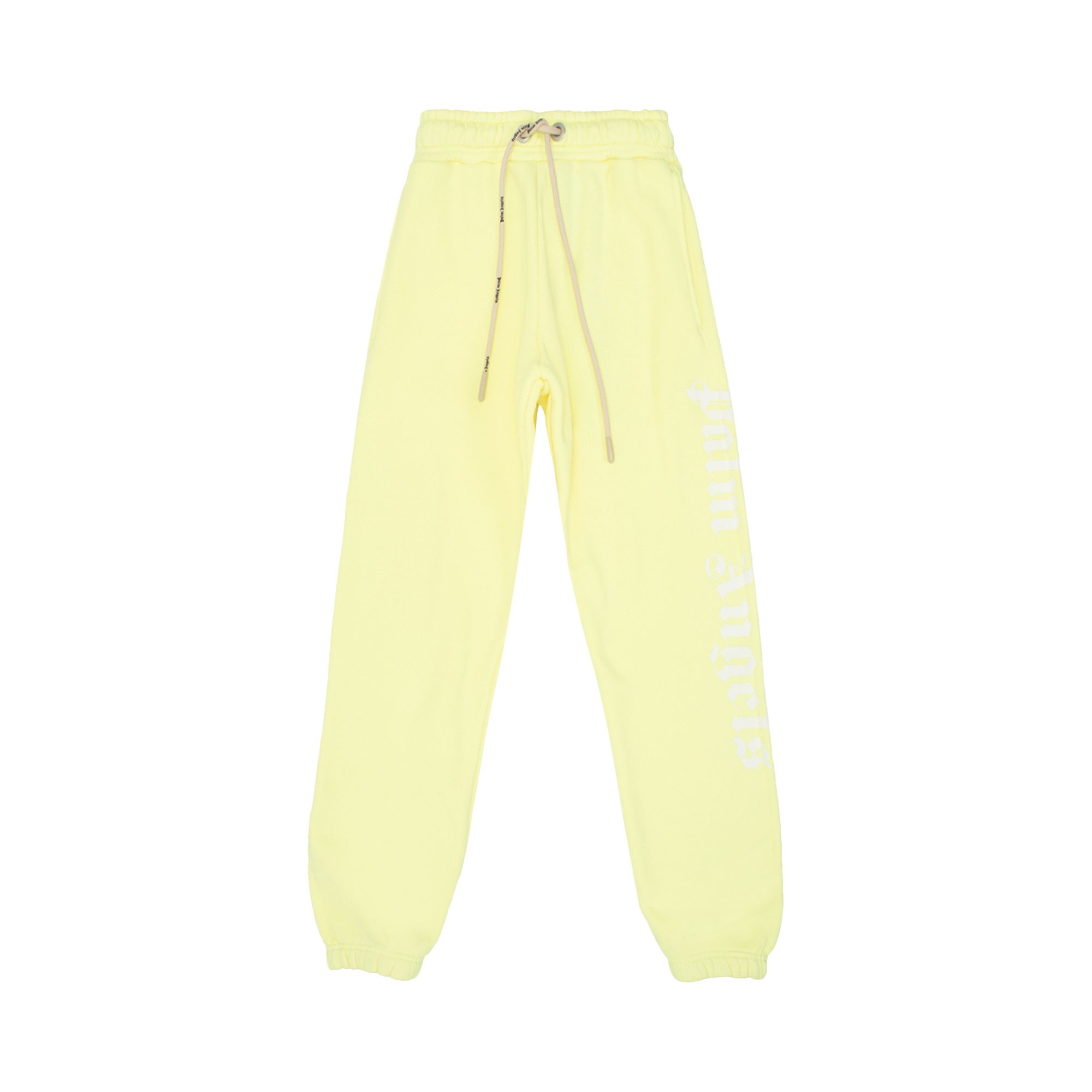 Palm Angels GD Logo Sweatpants 'Yellow Fluo' | Men's Size L