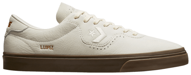 Converse Louie Lopez Pro Low Egret Dark Mushroom Gum