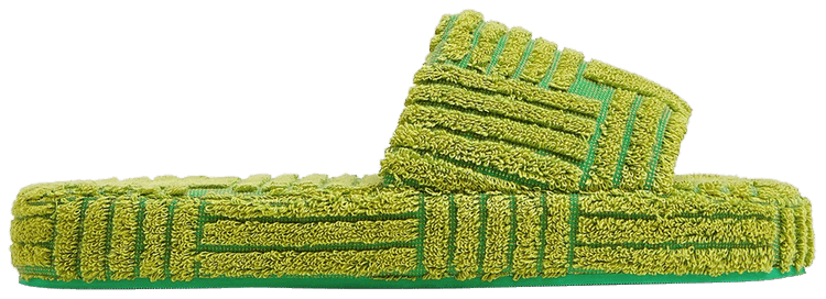 【BOTTEGA VENETA】Resort Sponge Slide/追跡+関税+全国送料込み Buy Bottega Veneta Resort Sponge Slide 'Parakeet Kiwi