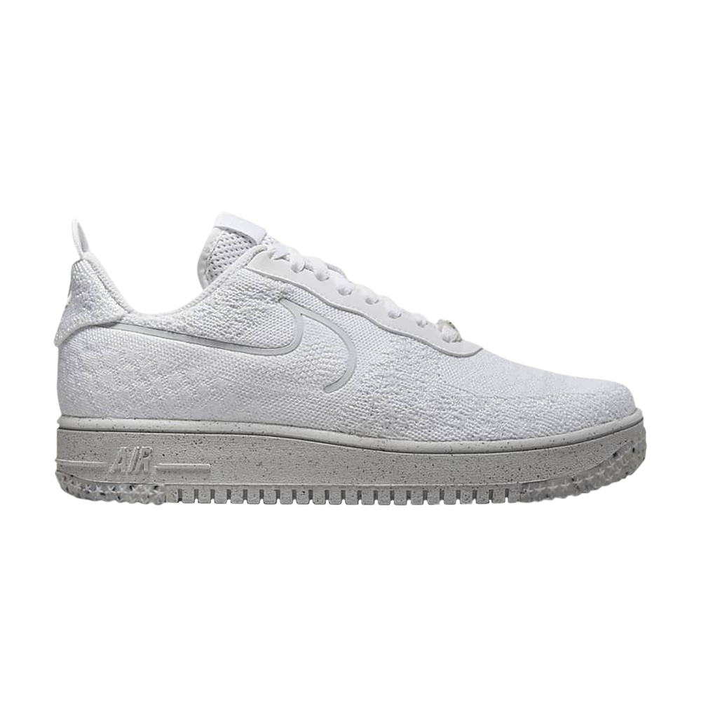 nike air force 1 crater flyknit white