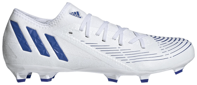 Adidas Predator Edge3 Low FG White Hi Res Blue