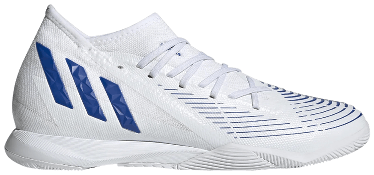 Adidas Predator Edge3 IN White Hi Res Blue