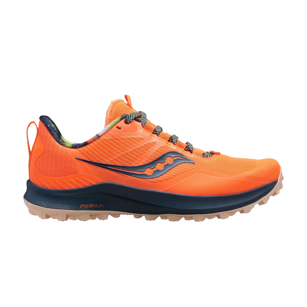 Pre-owned Saucony Peregrine 12 'campfire Story' In Orange
