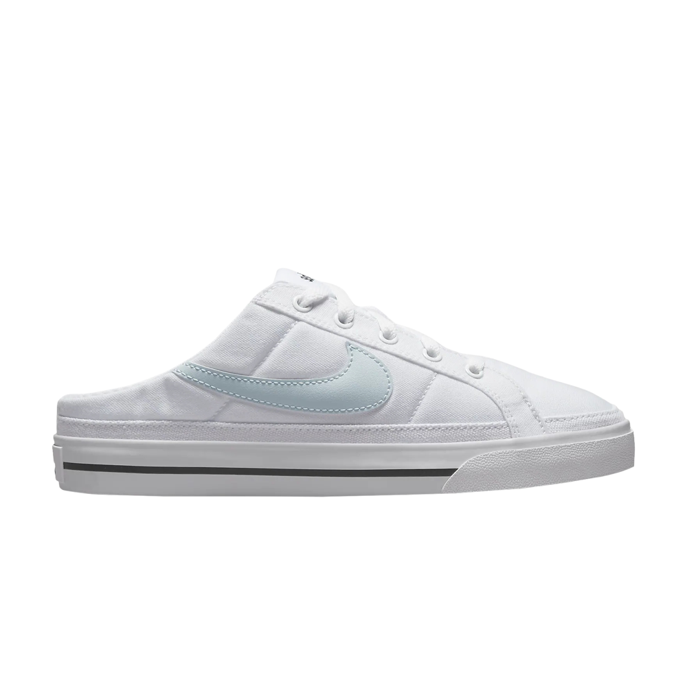 Pre-owned Nike Wmns Court Legacy Mule 'white Football Grey'
