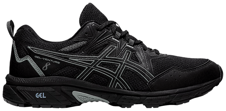 ASICS Gel Venture 8 4E Wide Black