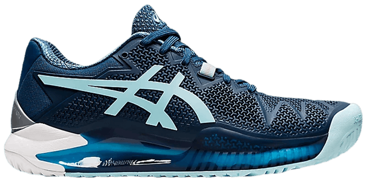Asics Wmns Gel Resolution 8 D Wide Light Indigo