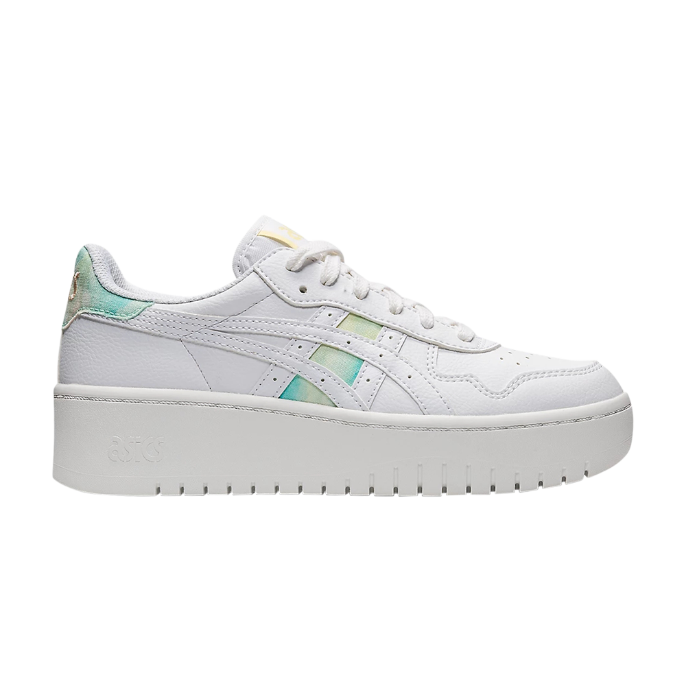 Pre-owned Asics Wmns Japan S Platform 'tie Dye' In White
