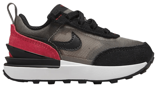 Nike Waffle One TD Flat Pewter Siren Red