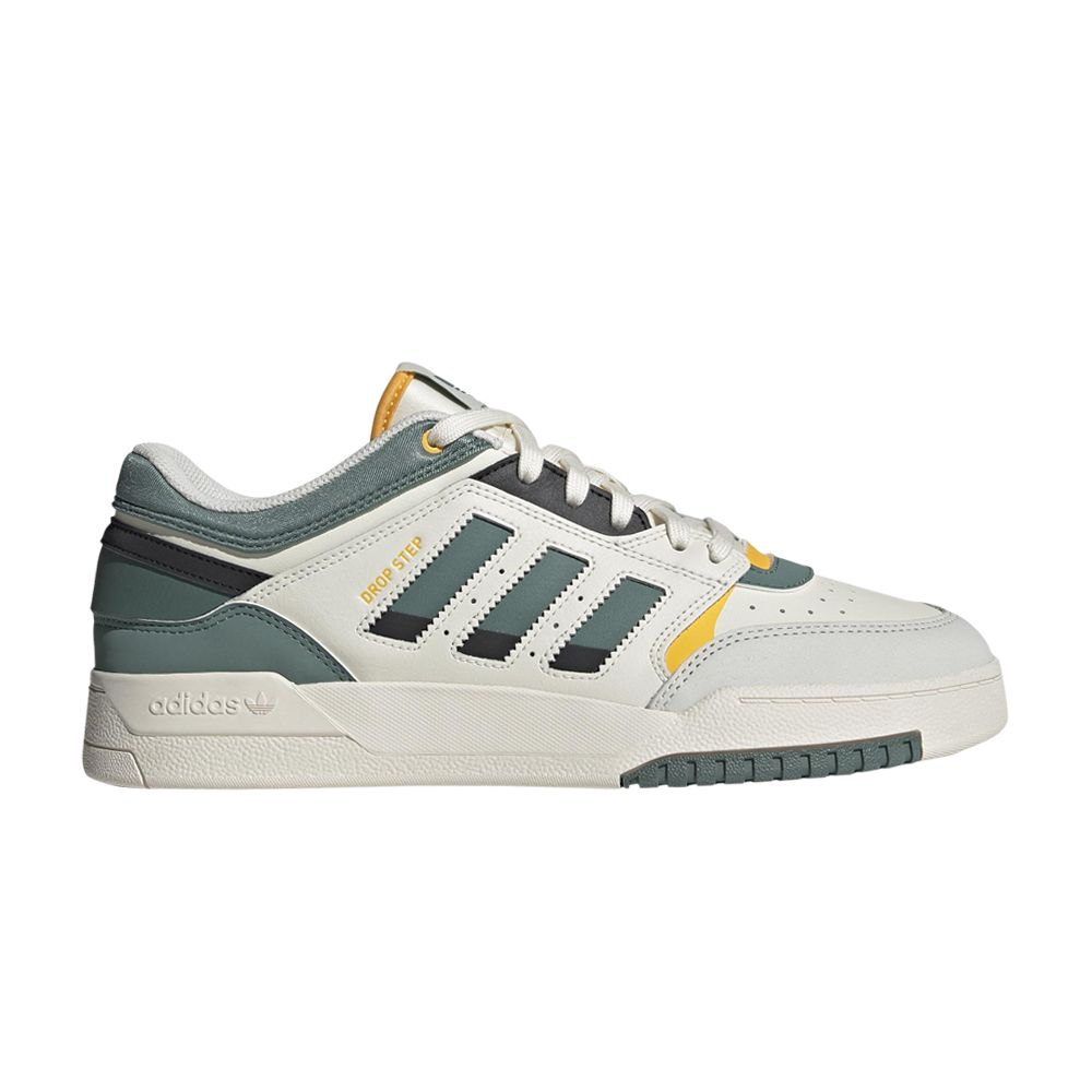 ADIDAS ORIGINALS DROP STEP LOW 'WHITE TECH EMERALD'