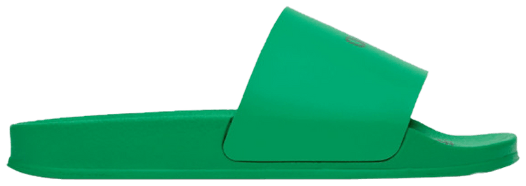 Off White Wmns Pool Sliders Green
