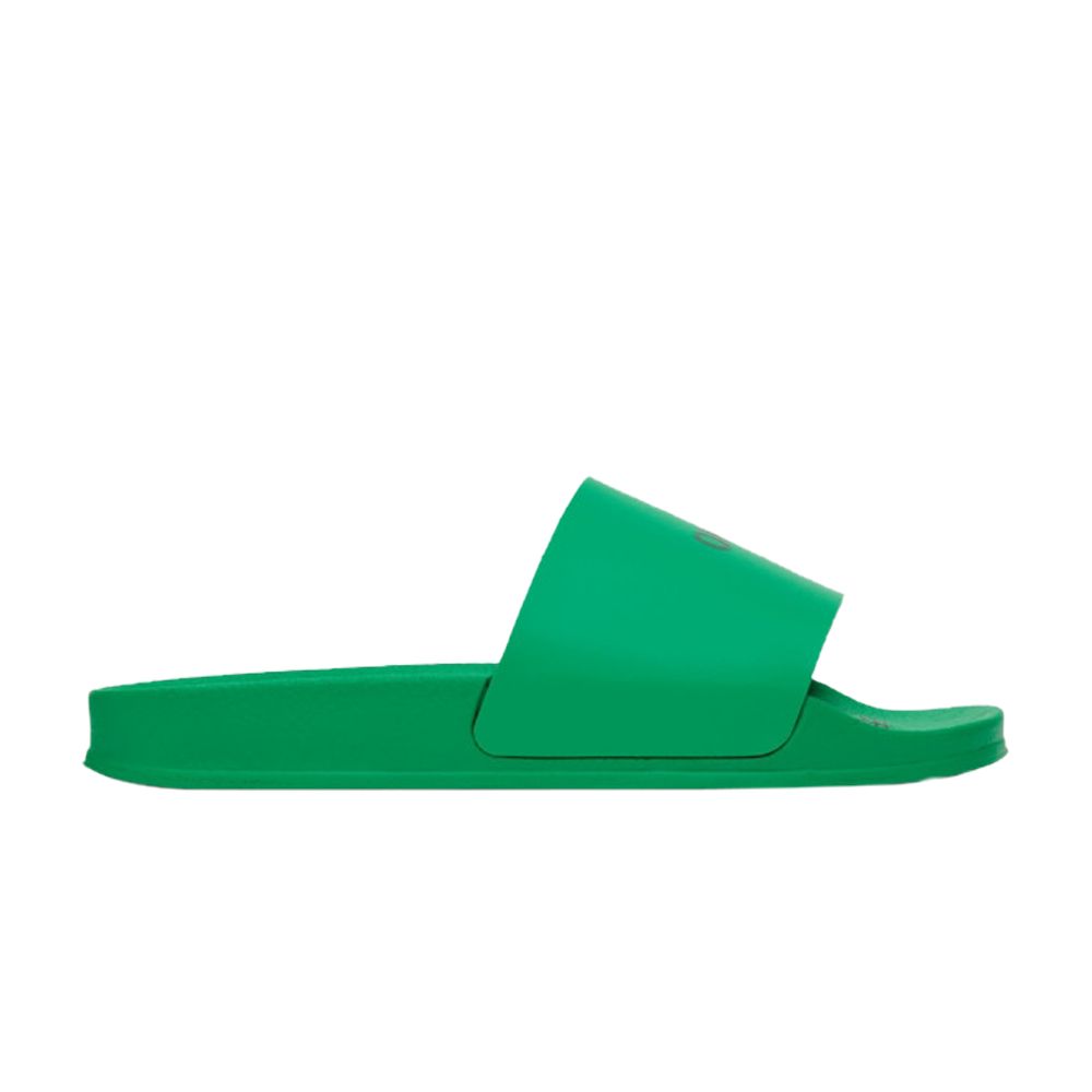 Pre-owned Off-white Wmns Pool Sliders 'green' | Women's Size 37