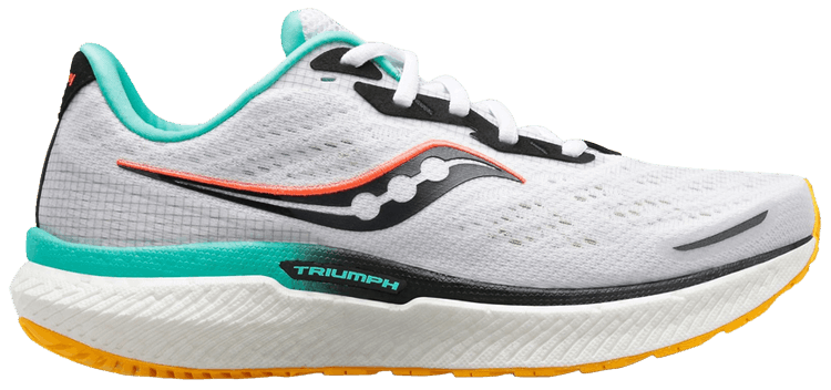 Saucony Wmns Triumph 19 White ViZi