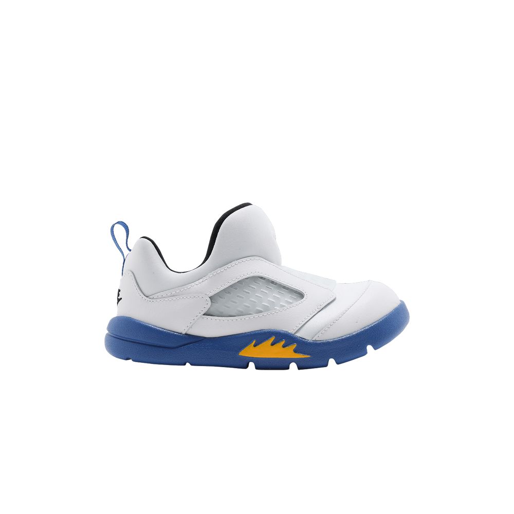 Pre-owned Air Jordan 5 Retro Little Flex Td 'laney' | White | Infant Size 10