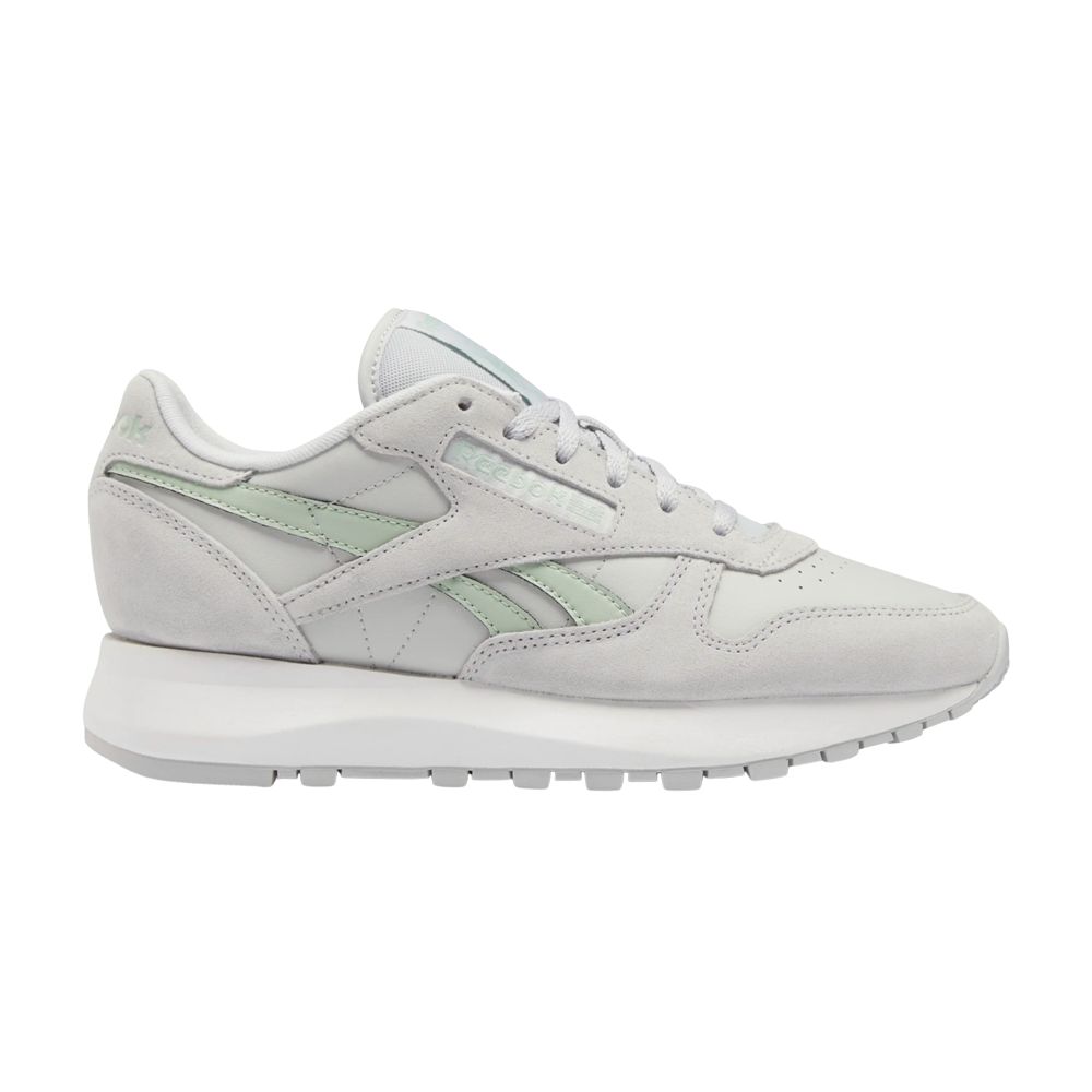 Pre-owned Reebok Wmns Classic Leather Sp 'pure Grey Light Sage' | Women's Size 6
