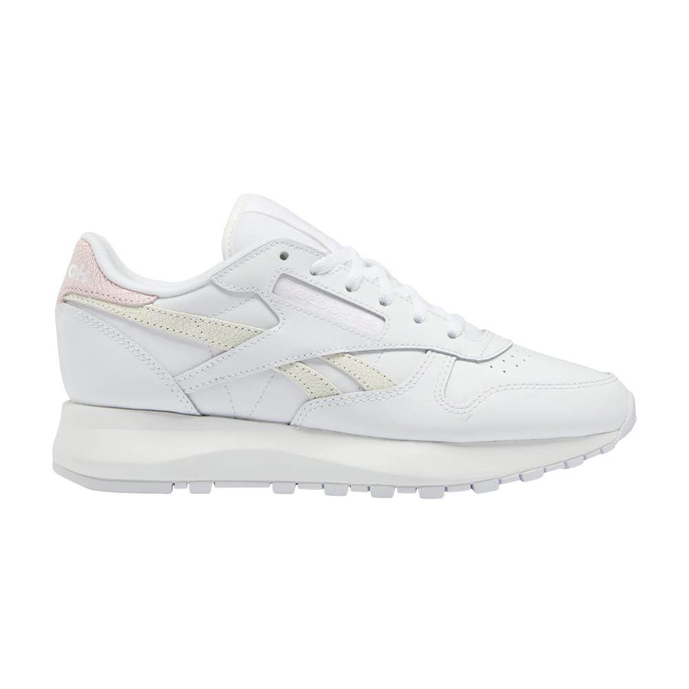 Pre-owned Reebok Wmns Classic Leather Sp 'white Porcelain Pink'