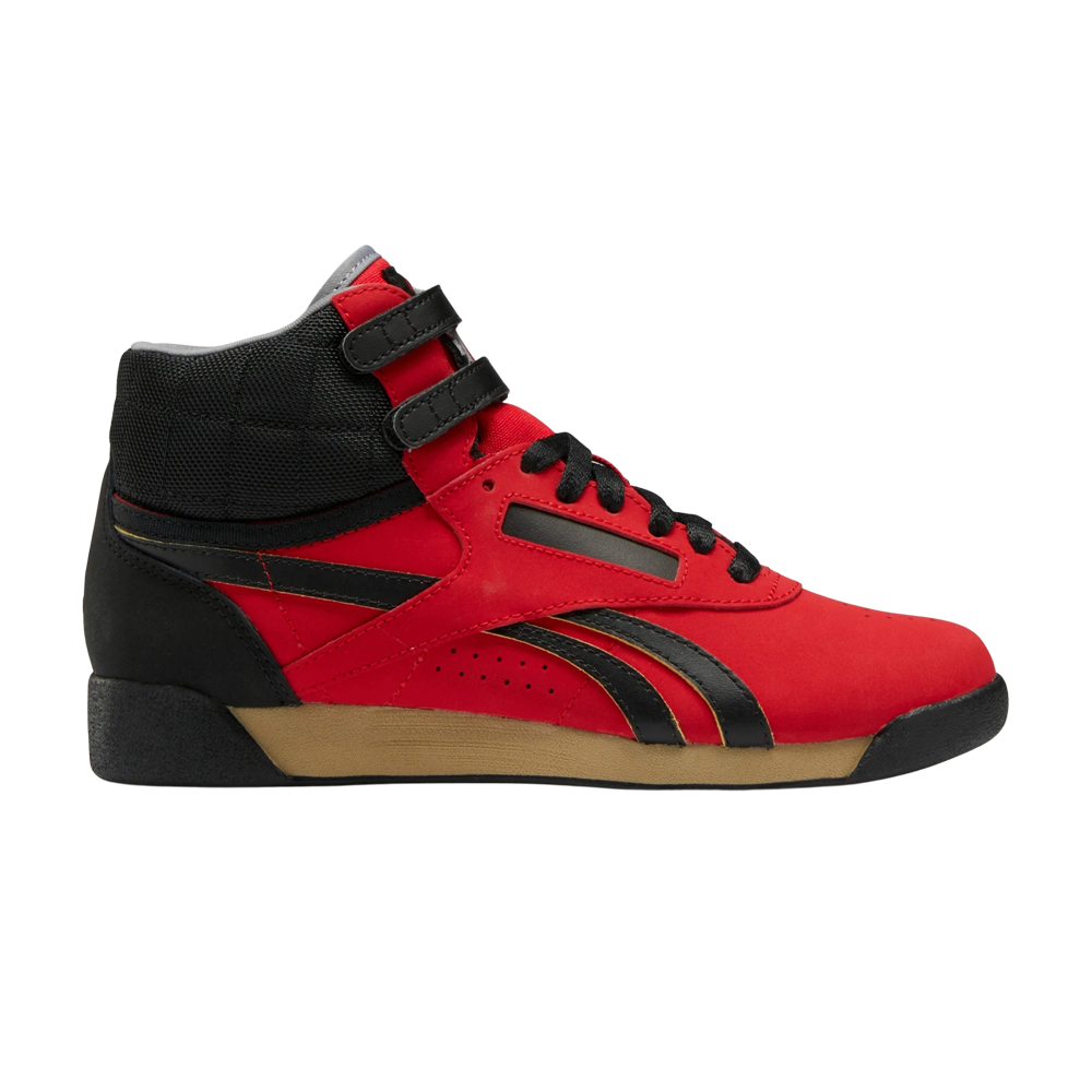 Pre-owned Reebok The Money Heist X Freestyle High 'tokyo' In Red