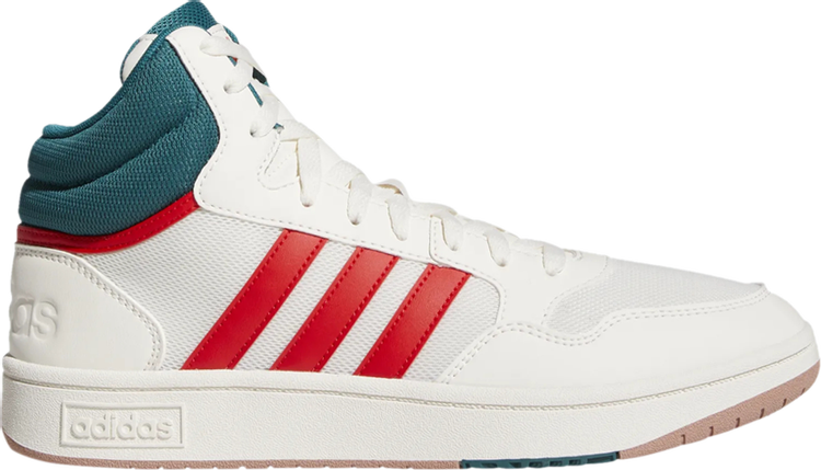 Hoops 3.0 Mid 'White Vivid Red'