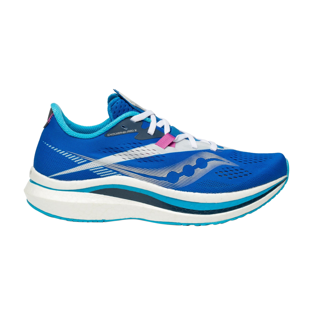 Pre-owned Saucony Wmns Endorphin Pro 2 'royal' In Blue
