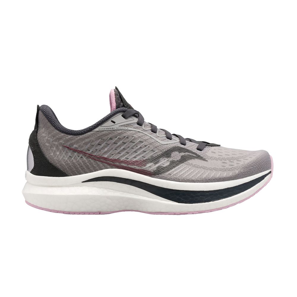 Pre-owned Saucony Wmns Endorphin Speed 2 'alloy Quartz' In Grey
