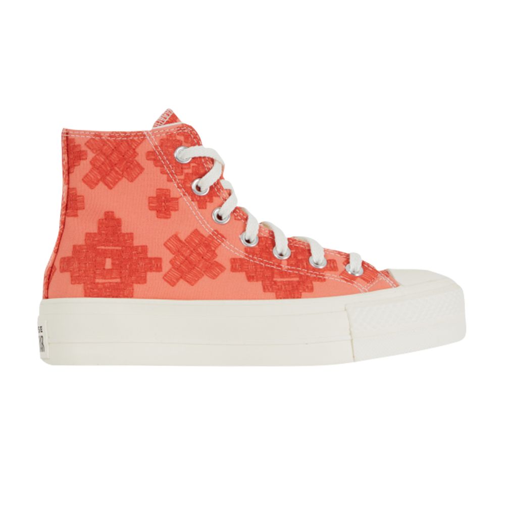 Converse Wmns Chuck Taylor All Star Lift High 'Bright Madder' | Orange | Women's Size 7.5
