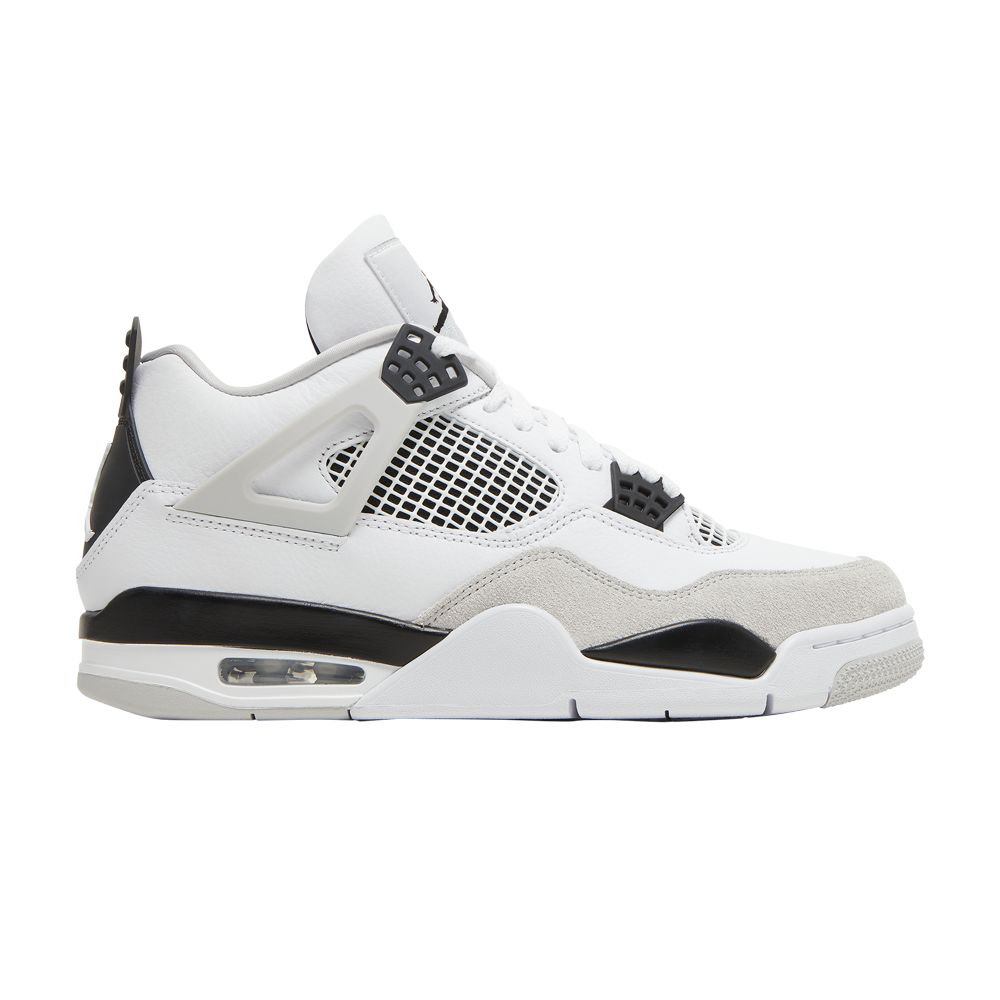 Air Jordan 4 Retro 'Military Black' | White | Men's Size 11.5