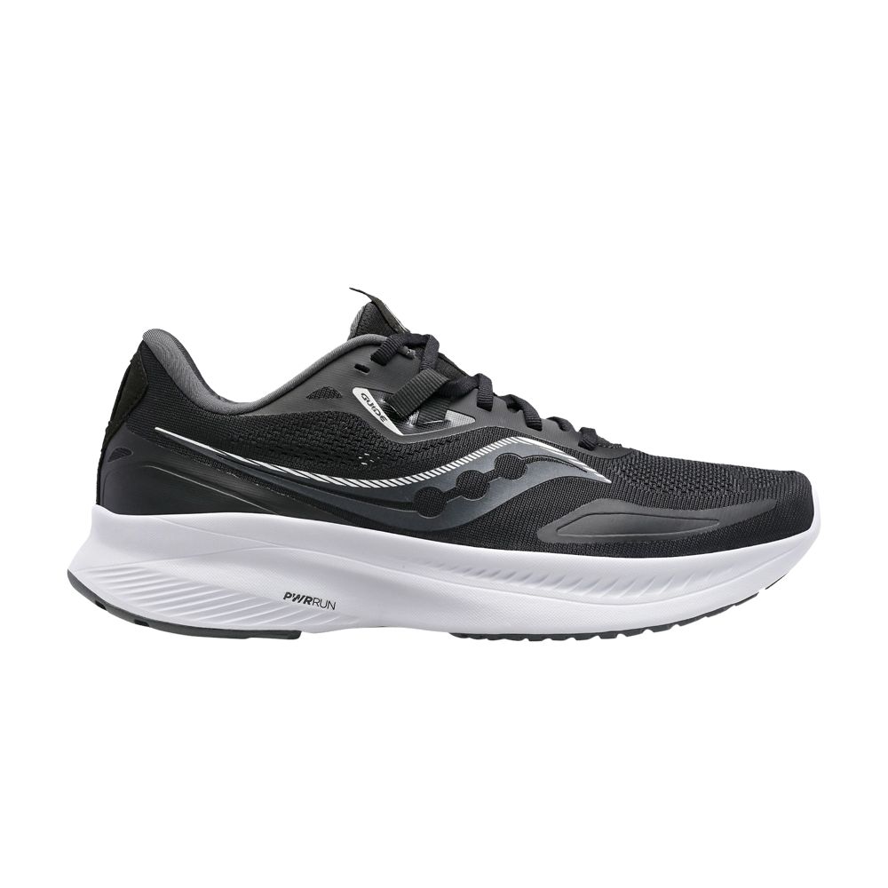 Pre-owned Saucony Wmns Guide 15 'black White'
