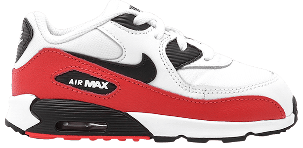 Nike Air Max 90 TD White Black Crimson