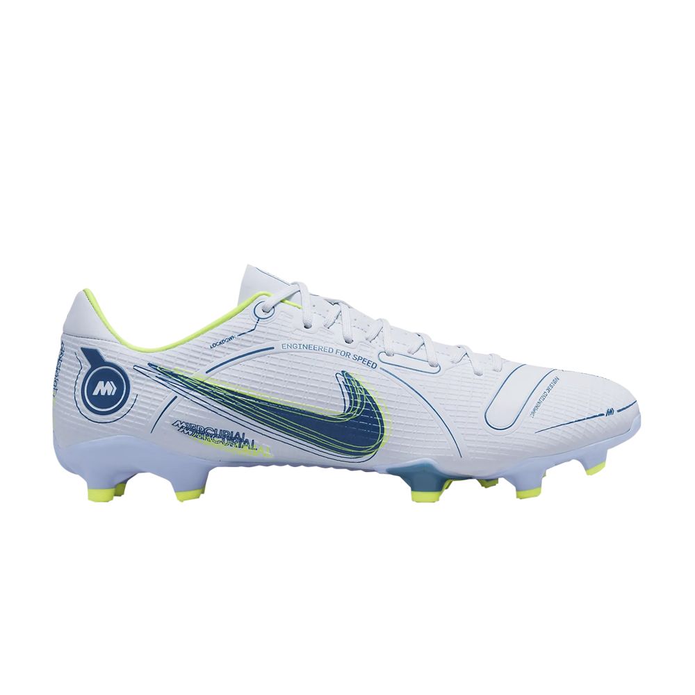 Pre-owned Nike Mercurial Vapor 14 Academy Mg 'grey Blackened Blue'