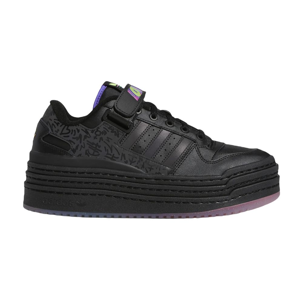 Pre-owned Adidas Originals Kris Andrew Small X Wmns Forum Triple Platform Low 'pride' In Black