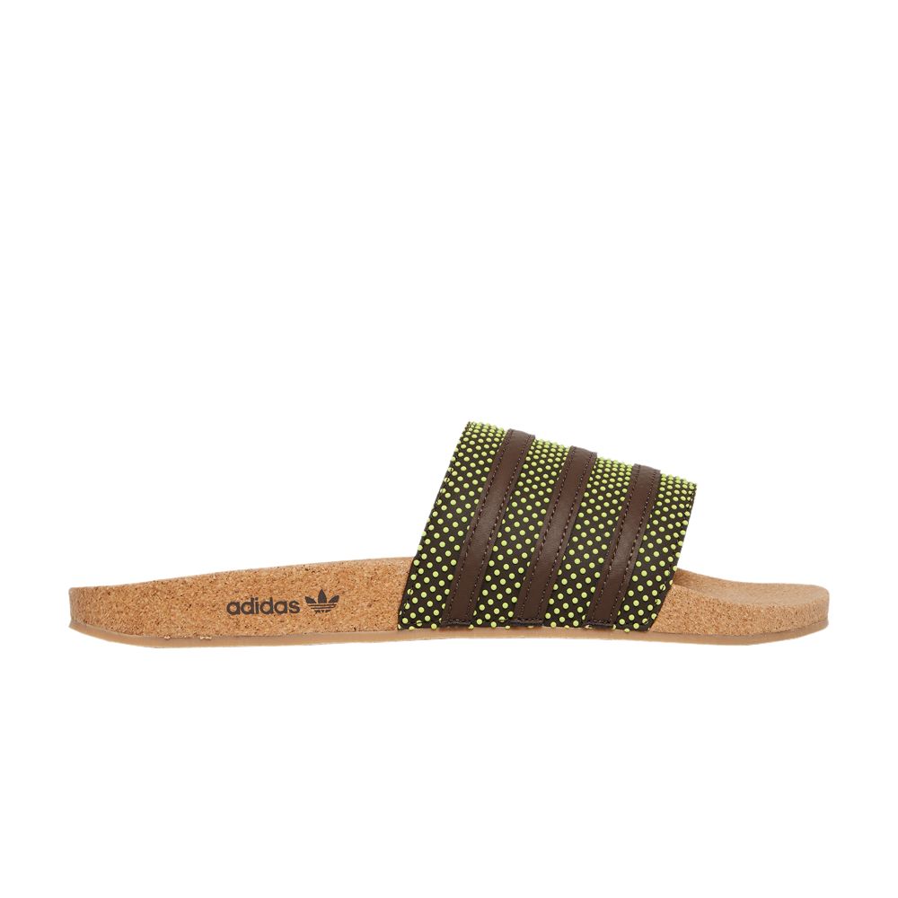 adidas Adilette Slide 'Plant and Grow' | Brown | Men's Size 9