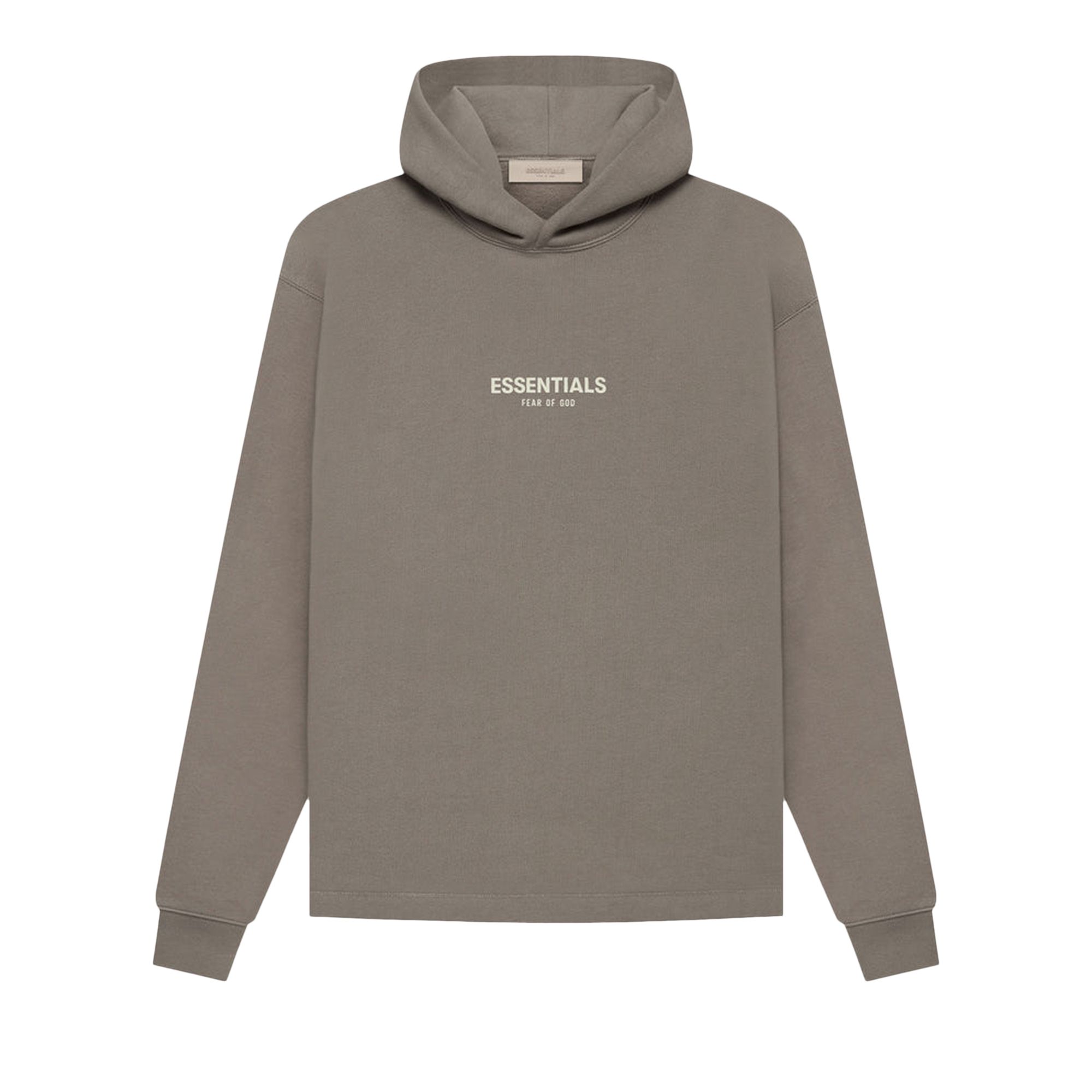 Fear of God Essentials Relaxed Hoodie 'Desert Taupe' | Grey | Men's Size 2XL