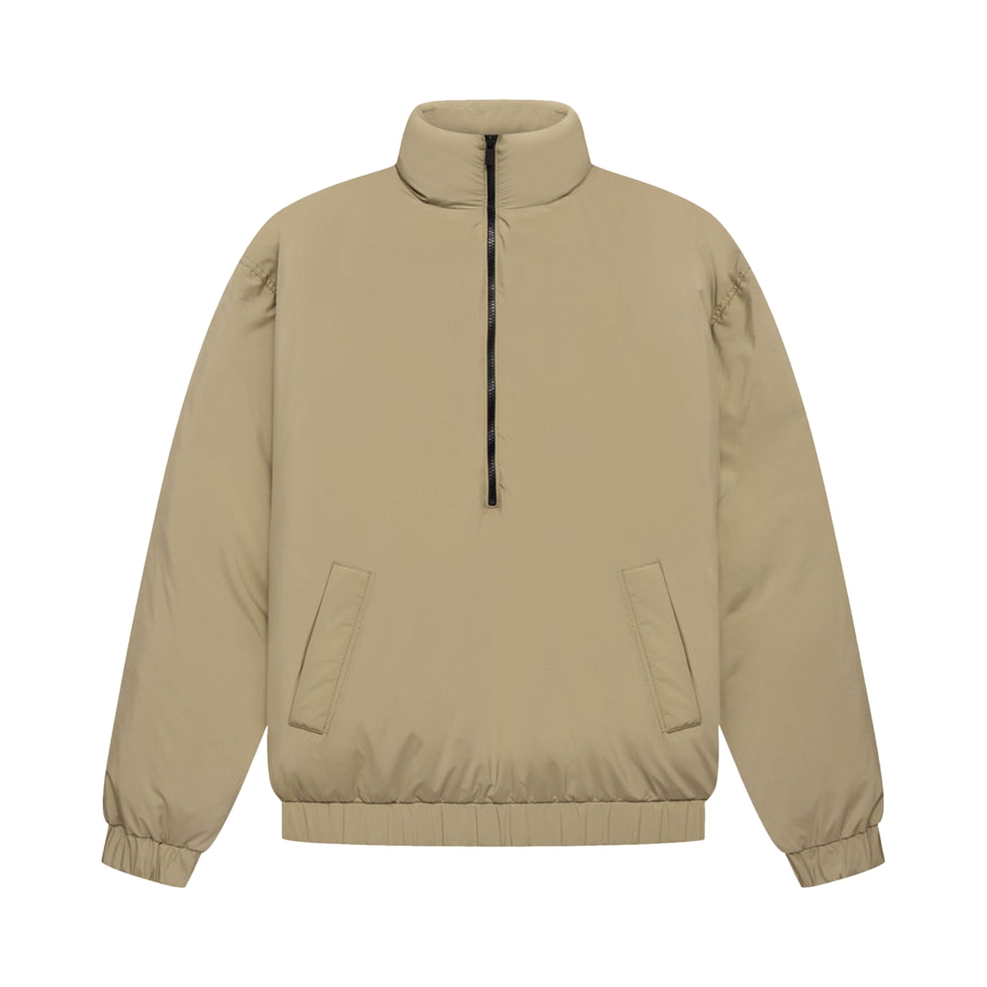 Fear of God Essentials Half-Zip Puffer 'Oak' | Green | Men's Size L