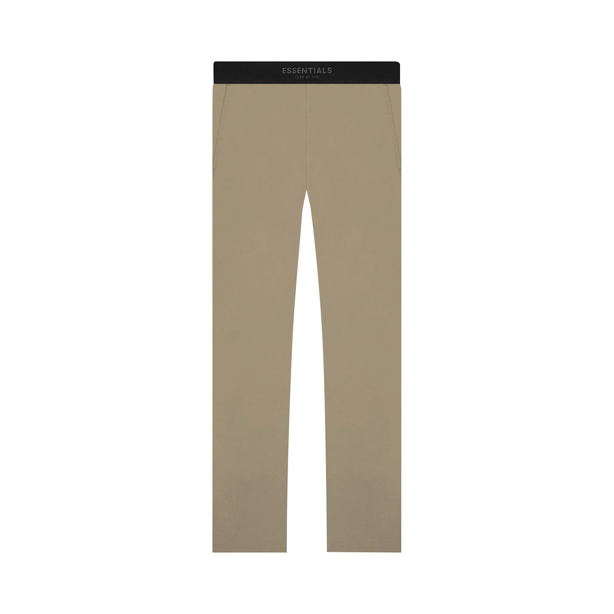 Pre-owned Essentials Fear Of God  Relaxed Trouser 'oak' In Green