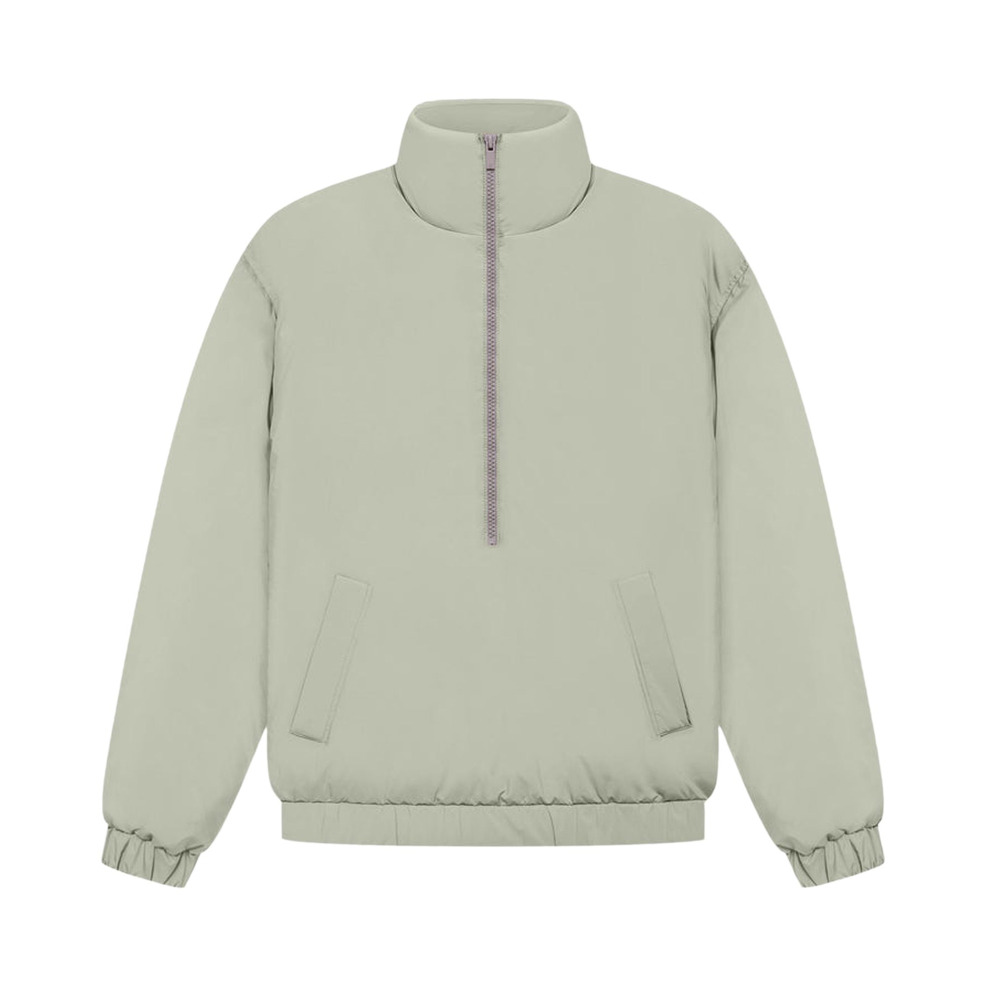 Fear of God Essentials Half-Zip Puffer 'Seafoam' | Green | Men's Size M